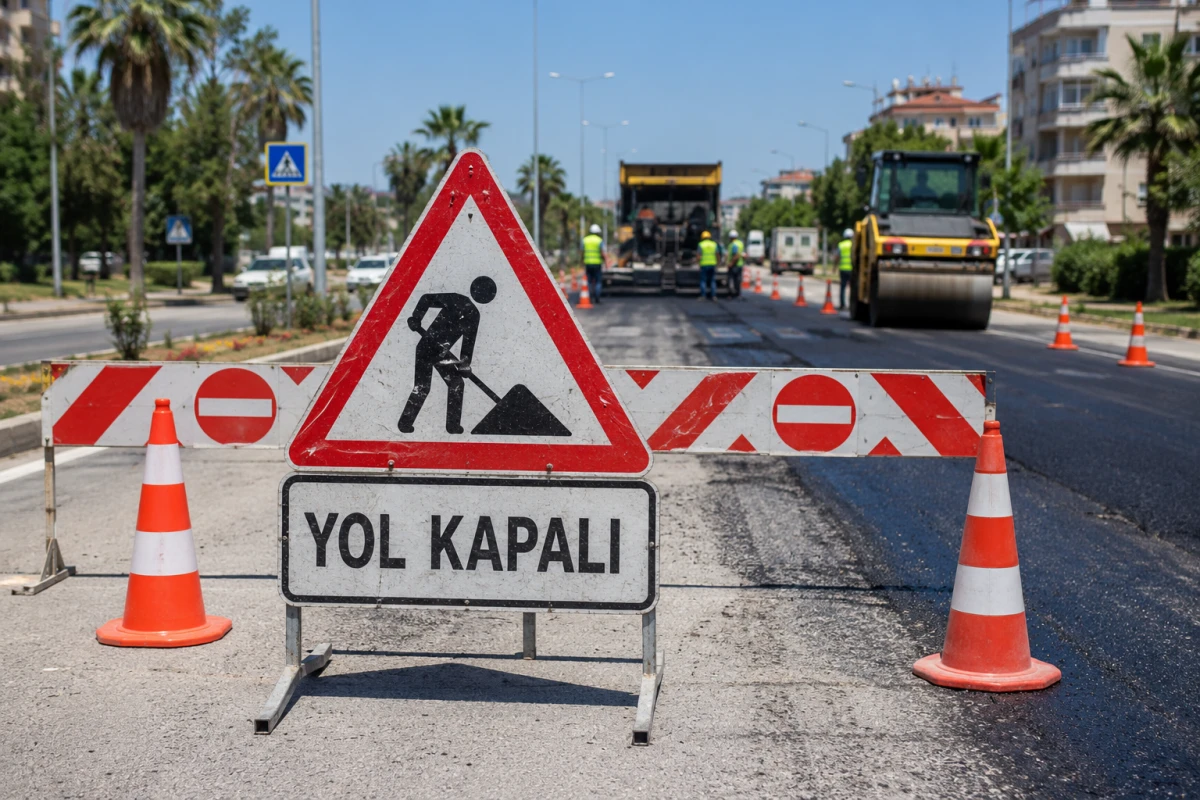 Antalya Muratpaşa'da yol &ccedil;alışması! O yollar kapatılacak