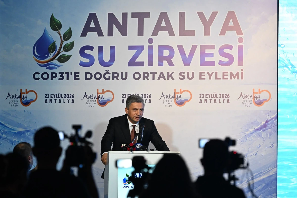 Antalya Valisi Şahin a&ccedil;ıkladı! Su krizi kapımızda