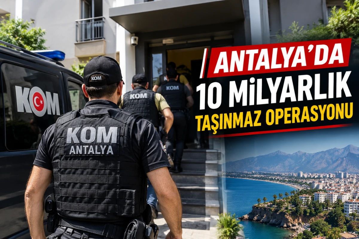 Antalya'da 10 milyar liralık vurgun iddiası! B&uuml;rokrat ve muhtarlar da g&ouml;zaltında