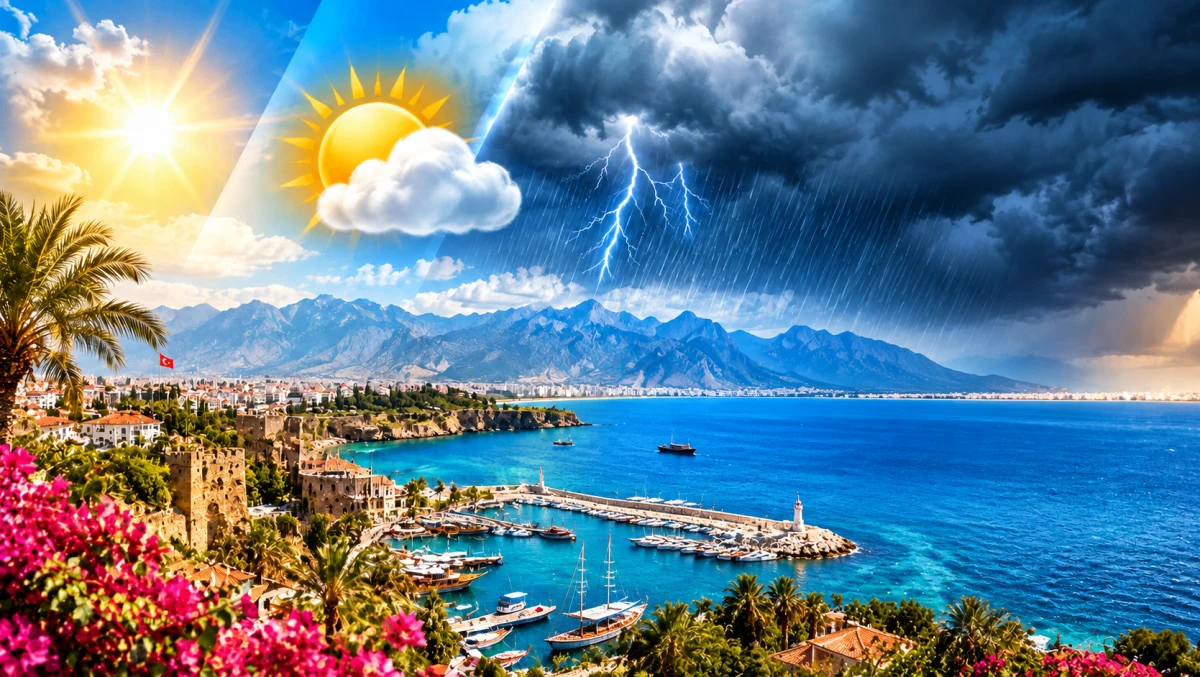 Antalya'da hafta sonu hava nasıl olacak?
