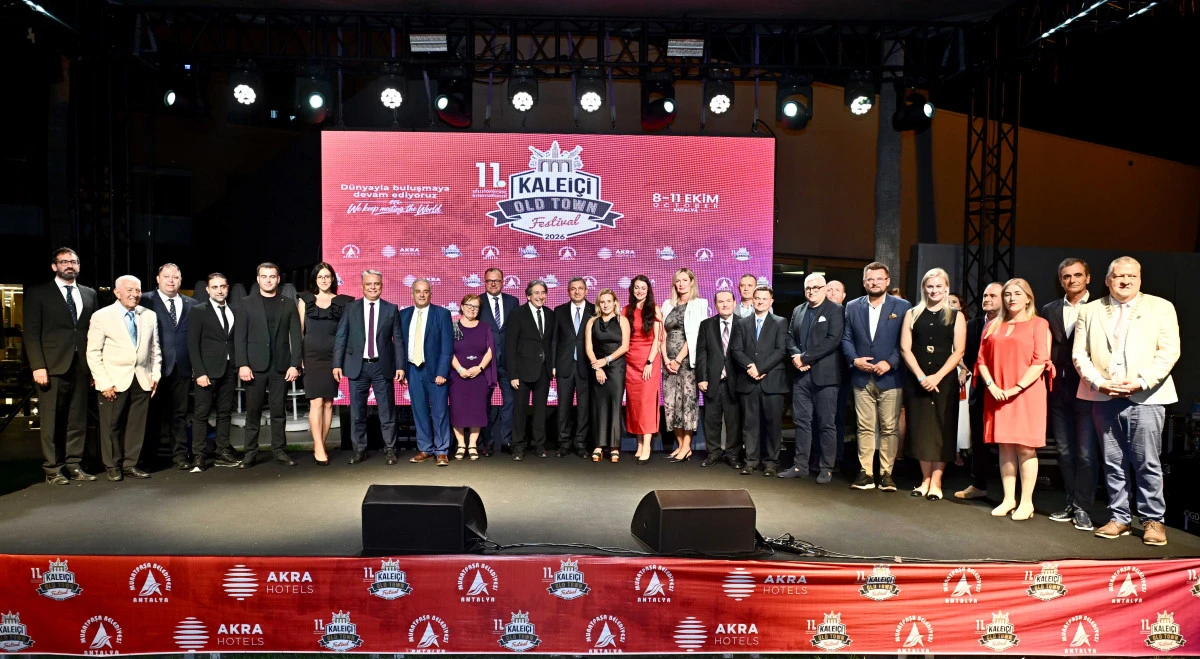 Antalya&rsquo;da Kalei&ccedil;i Old Town Festivali Gala yemeğiyle başladı