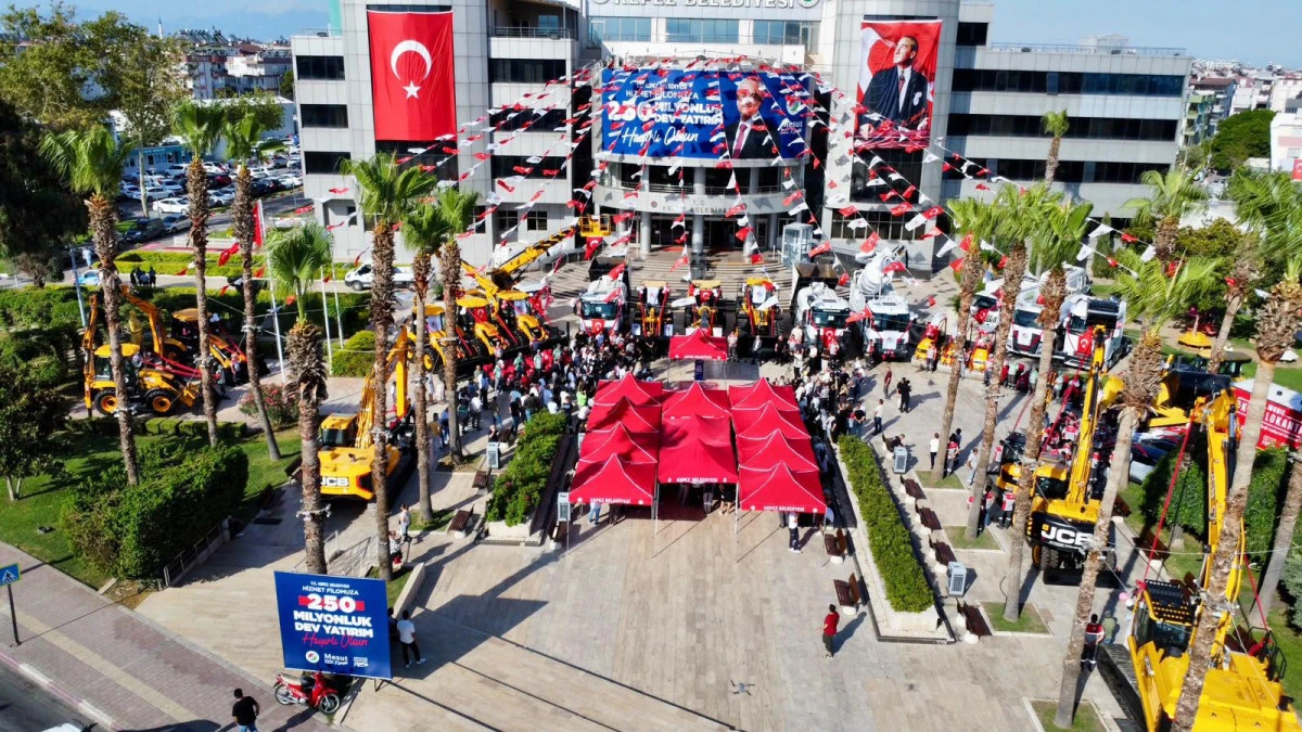 Antalya'da Kepez Belediyesi'nden 250 milyonluk filo yatırımı! 