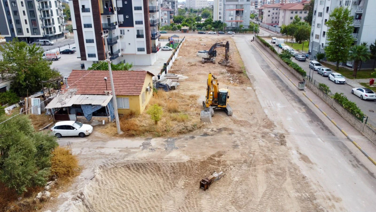 Antalya'da Kepez'in o mahallesine 2 bin 585 metrekarelik yeşil alan