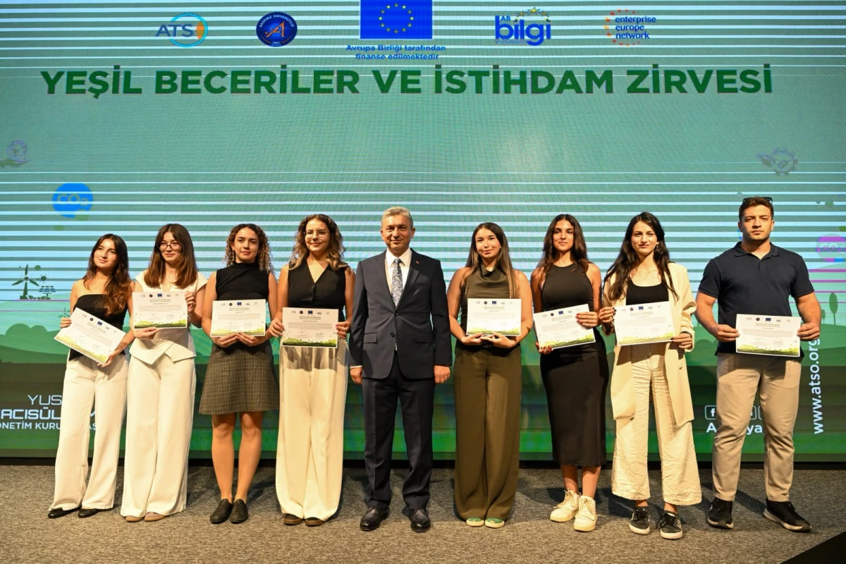Antalya'da &ldquo;Yeşil Beceriler ve İstihdam Zirvesi&rdquo; d&uuml;zenlendi