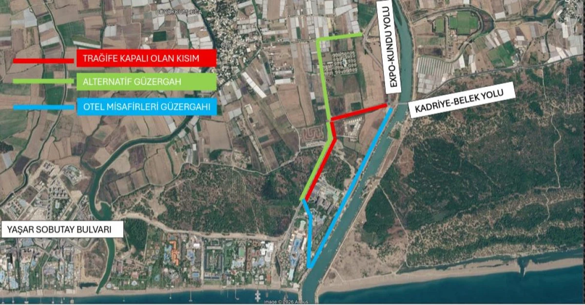 Antalyalılar dikkat! O yol trafiğe kapanıyor
