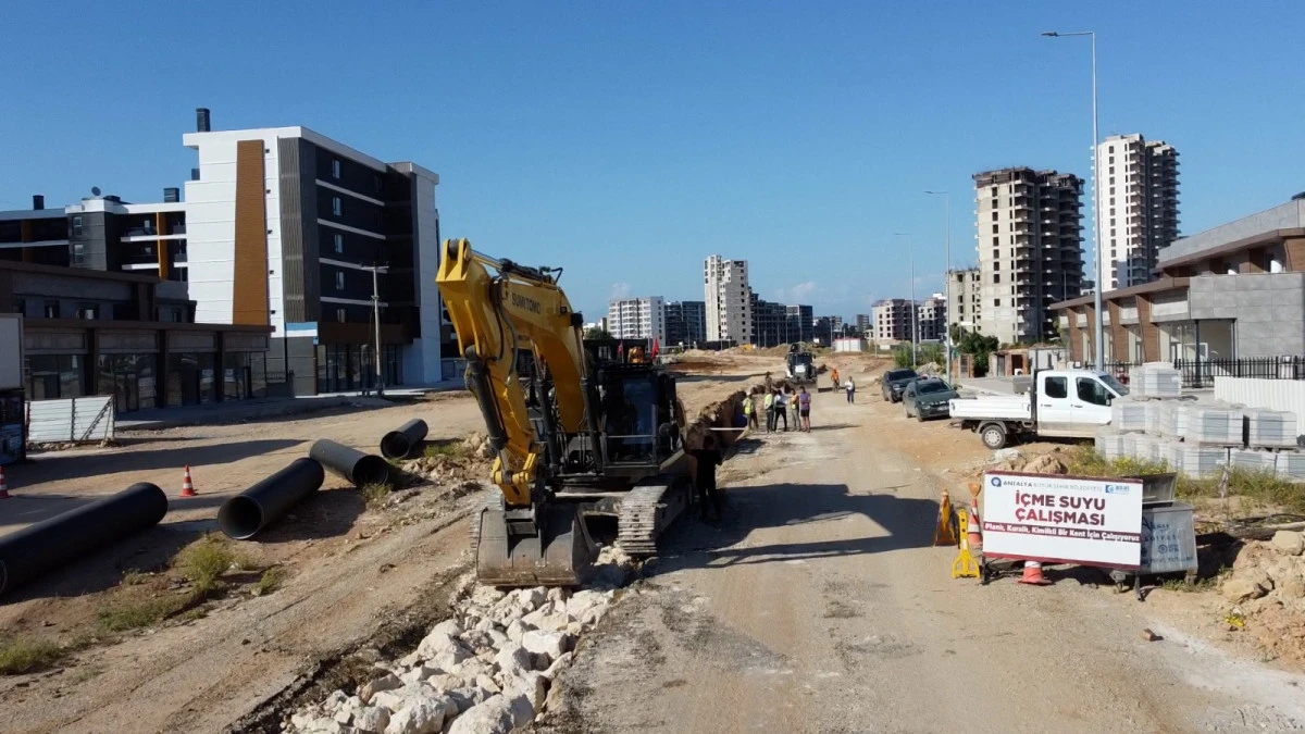 Antalya&rsquo;nın i&ccedil;me suyu altyapısına 26,3 milyar TL yatırım