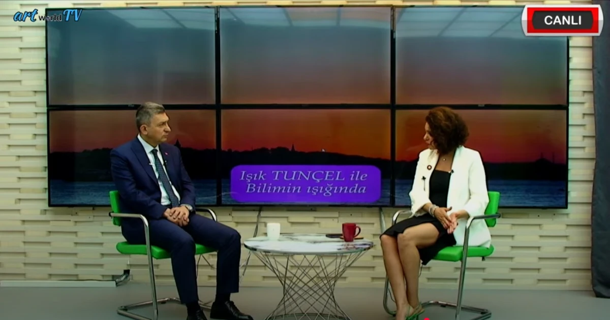 IŞIK TUN&Ccedil;EL İLE BİLİMİN IŞIĞINDA PROGRAMININ KONUK: Antalya VALİSİ Hulusi ŞAHİN 