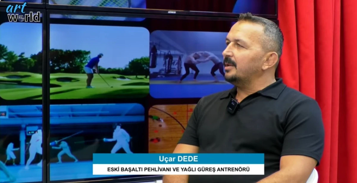 KONUK: U&Ccedil;AR DEDE ESKİ BAŞALTI PEHLİVANI VE YAĞLI G&Uuml;REŞ ANTREN&Ouml;R&Uuml;