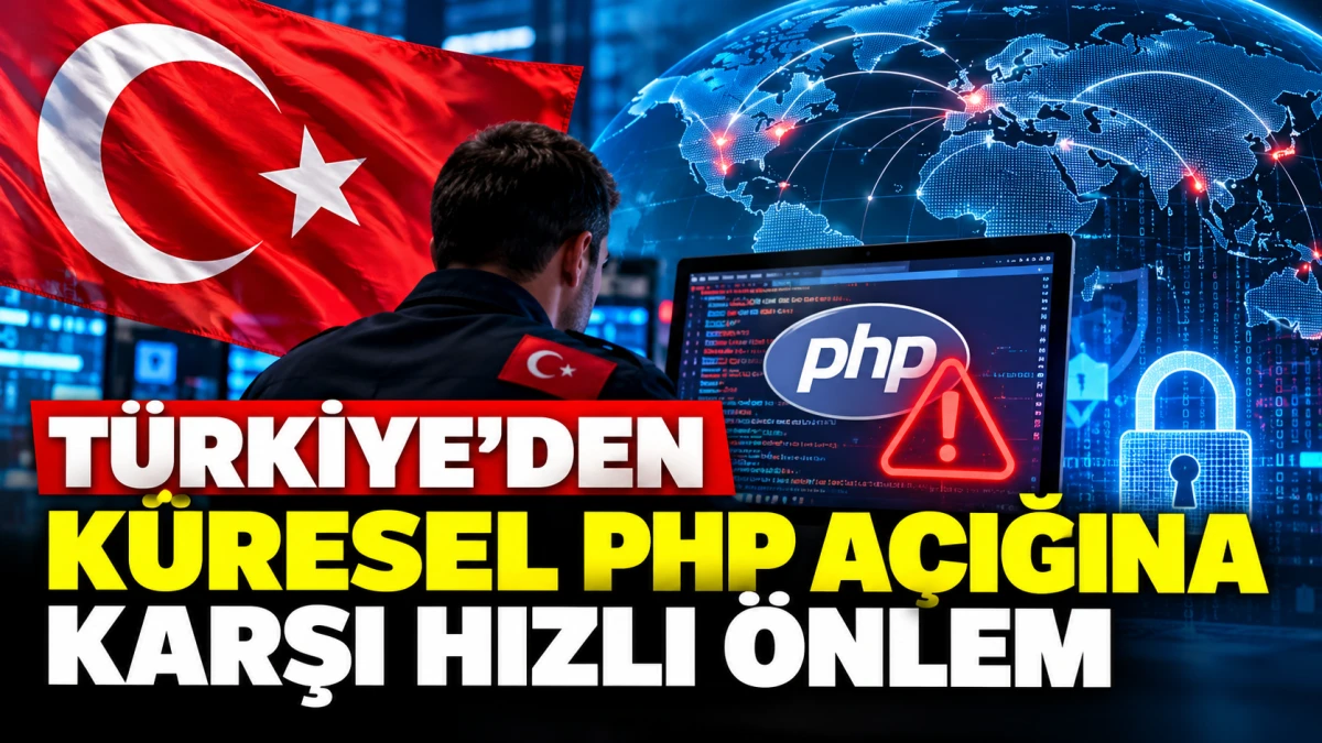 T&uuml;rkiye&rsquo;den k&uuml;resel PHP a&ccedil;ığına karşı hızlı &ouml;nlem..!